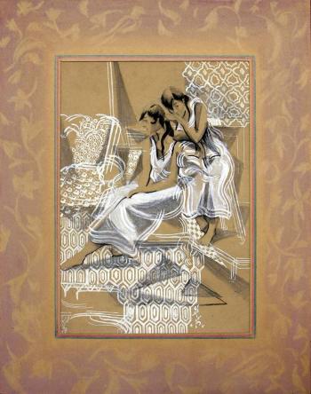 نقاشی های مهدی احمدی گالری هور