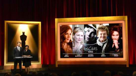 نامزدهای هشتاد و ششمین دورة جوایز سالانة معتبرترین جایزه سینمایی معرفی شدند.